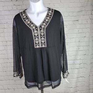 Lane Bryant Tunic Blouse